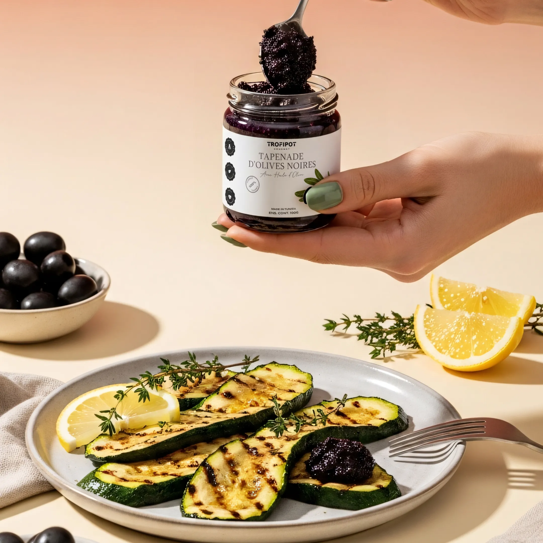 Tapenade d'olive noire