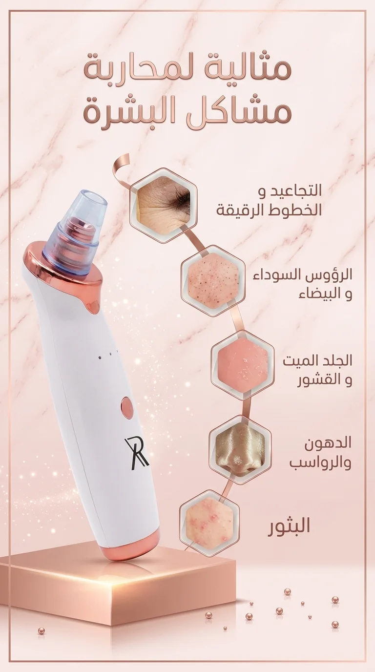 XR Cleaner — جهاز تنظيف المسام الاحترافي