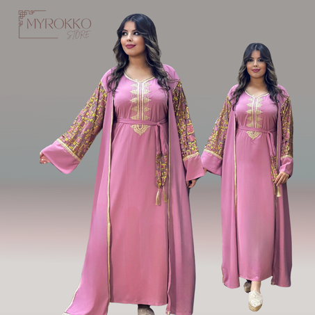 كيمونو 2 بياس كريب سامبل وكمام ثليجة حرة