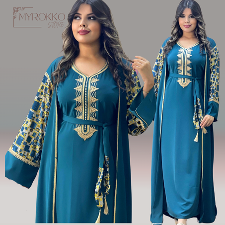 كيمونو 2 بياس كريب كمام ثليجة حرة