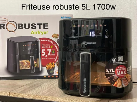Friteuse sans Huile Robuste 5.7L  للطلب إملأ معلوماتك في أسفل الصفحة