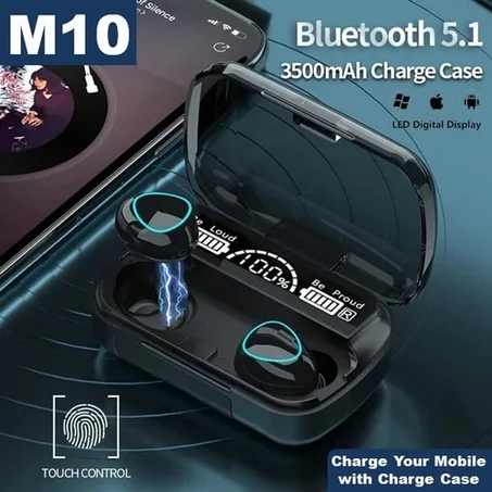 عرض حبتين سماعة ديجيتال M10