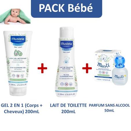 Pack Mustela 3 articles