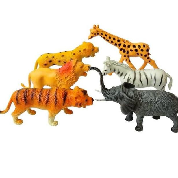 Ensemble de jouets animaux 6 pièces