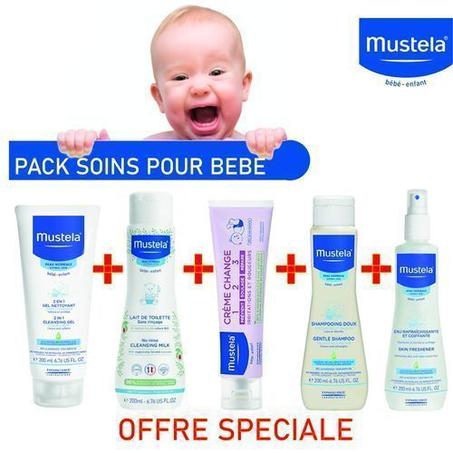 Pack Mustela 5 articles