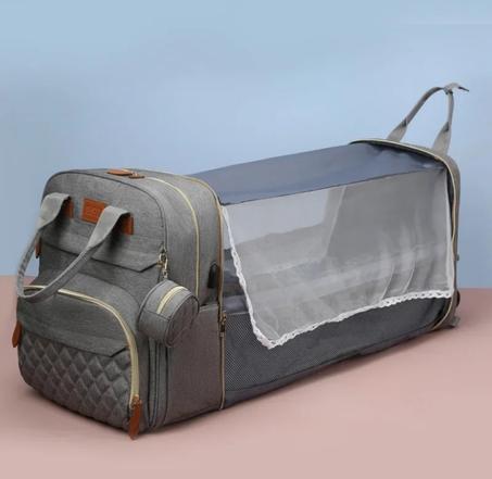 Sac maman avec lit