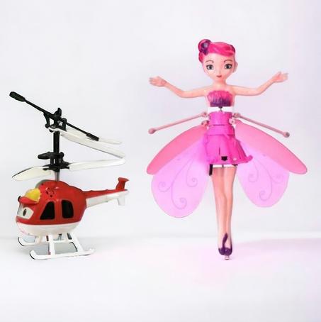 لعبة الاميرة الطائرة + الهليكوبتر