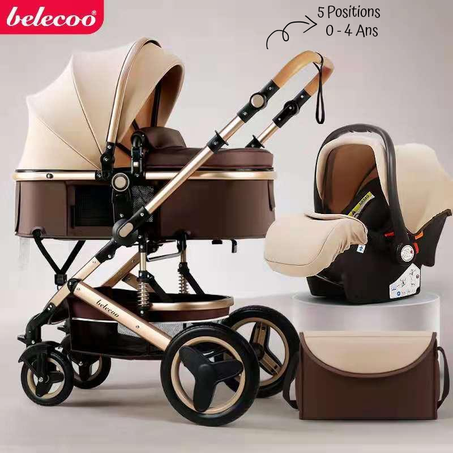 Poussette belecco (Maxicosi+sac)