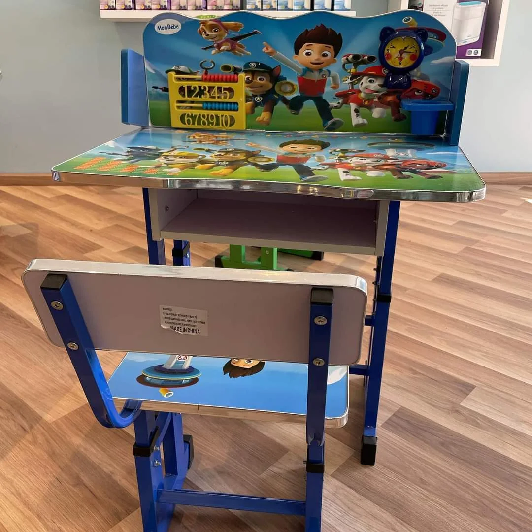 ENSEMBLE BUREAU ET CHAISE POUR ENFANT