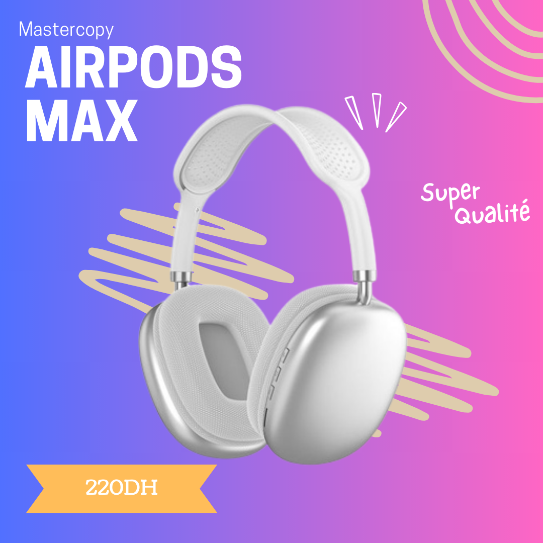👉 AirPods max – Son clair et livraison rapide