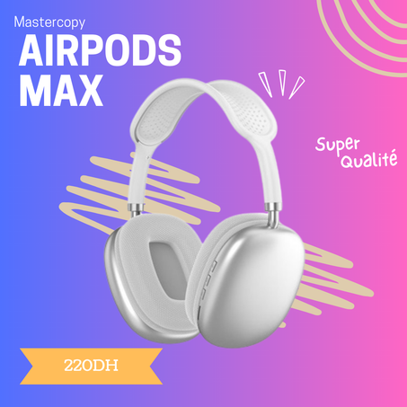 👉 AirPods max – Son clair et livraison rapide