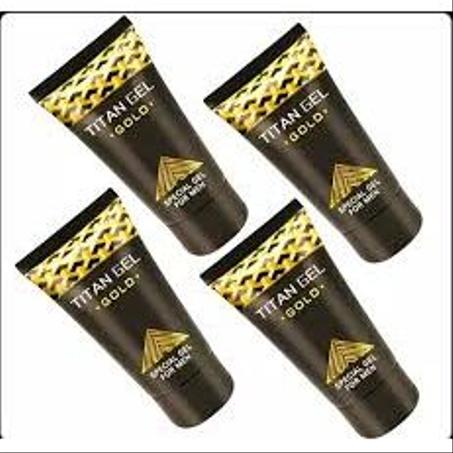 4 pcs Titan Gel gold For External Use For Men free international delivery