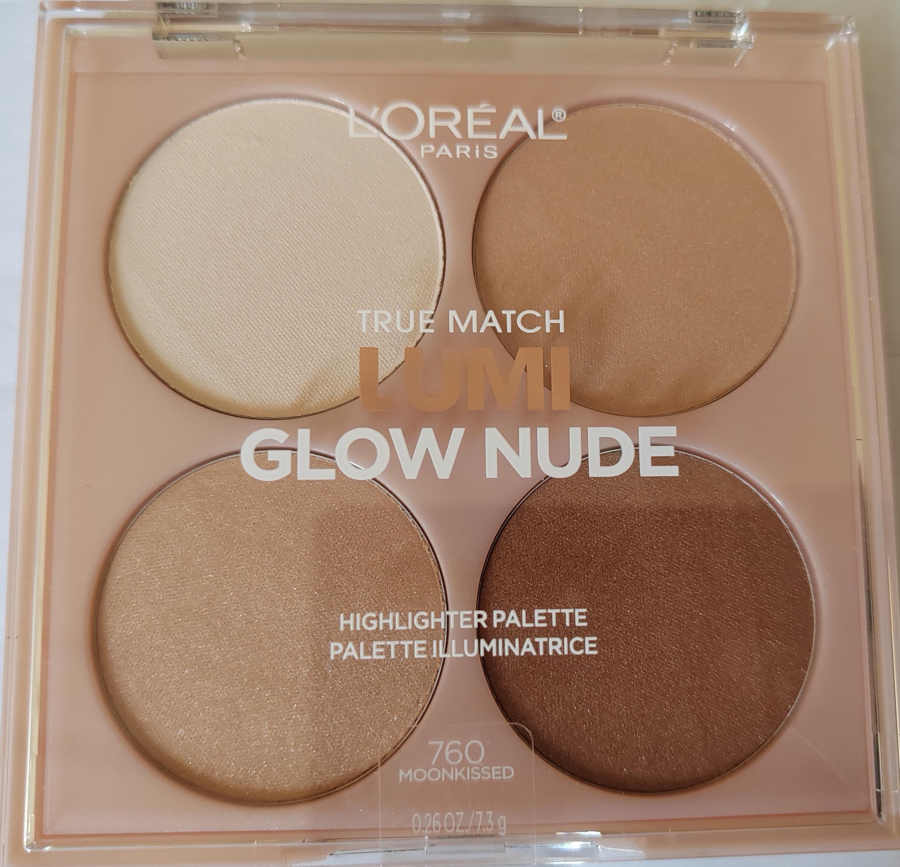 L'Oreal Paris True Match Lumi Glow Nude Highlighter Palette, Sunkissed