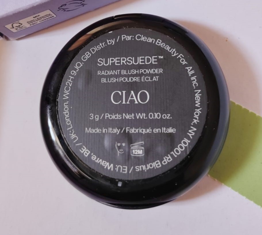 Saie SuperSuede Talc-Free Powder Blush