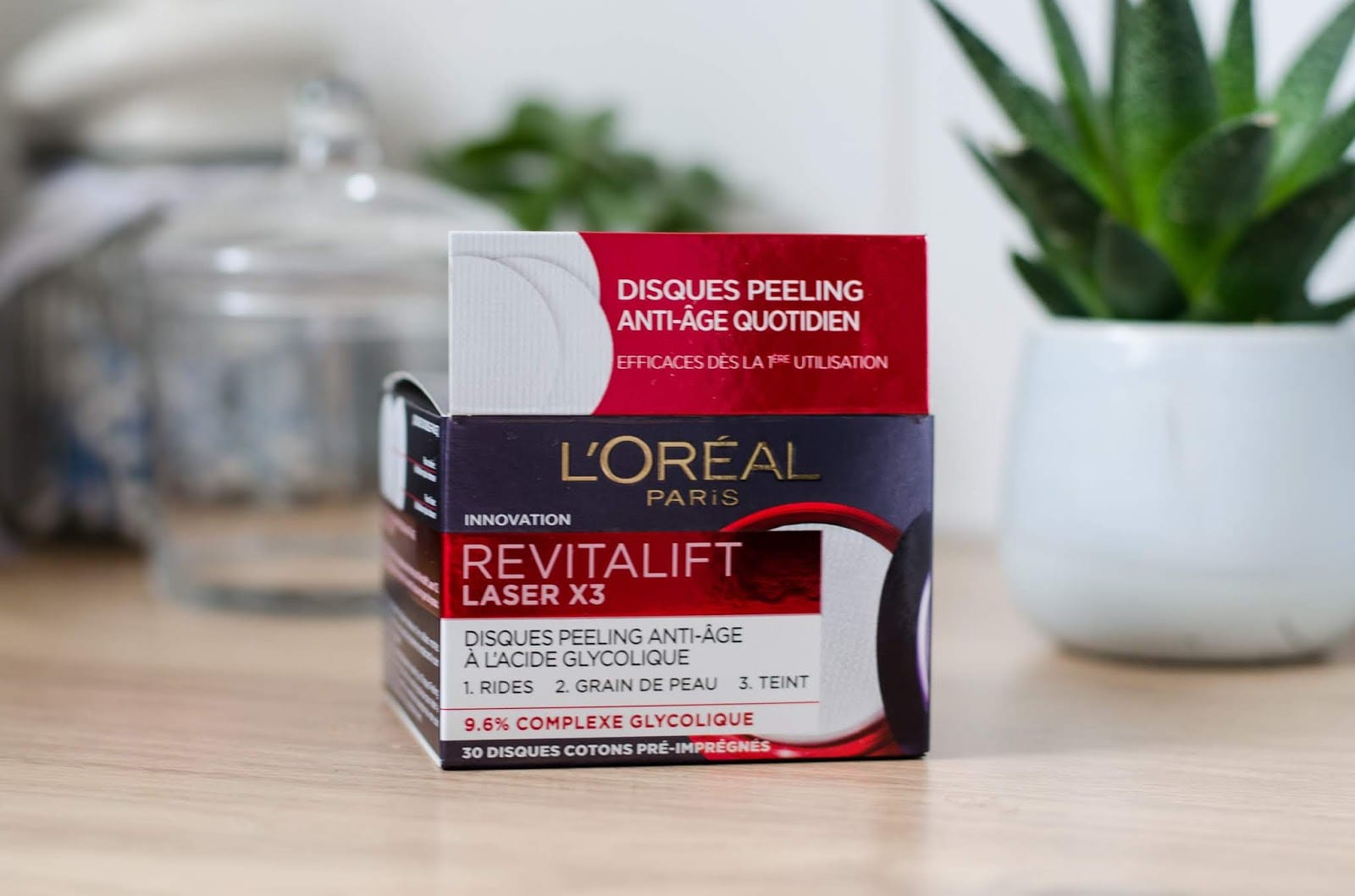 L'Oreal Revitalift Laser X3 peeling anti-âge 30 Disques