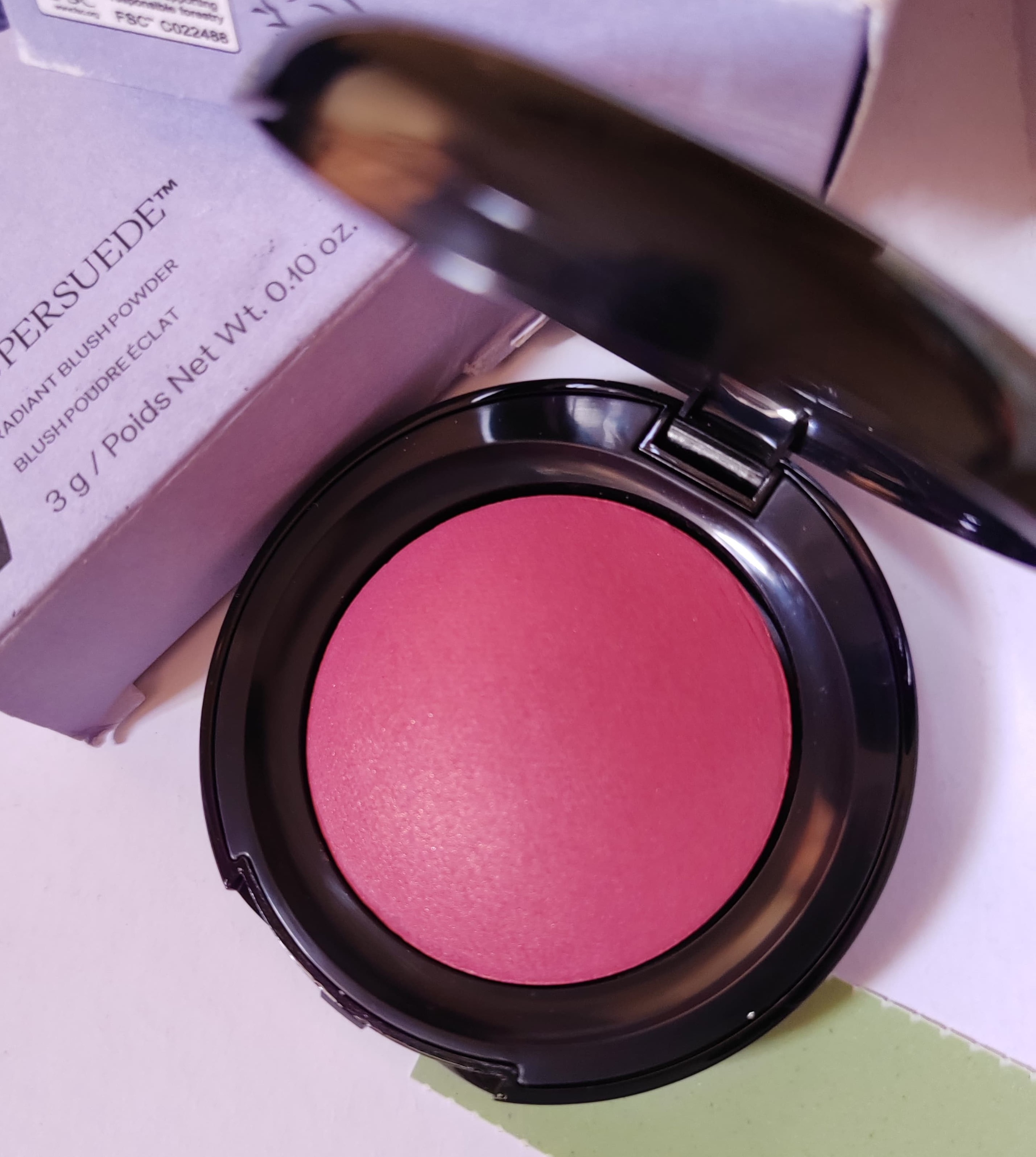 Saie SuperSuede Talc-Free Powder Blush