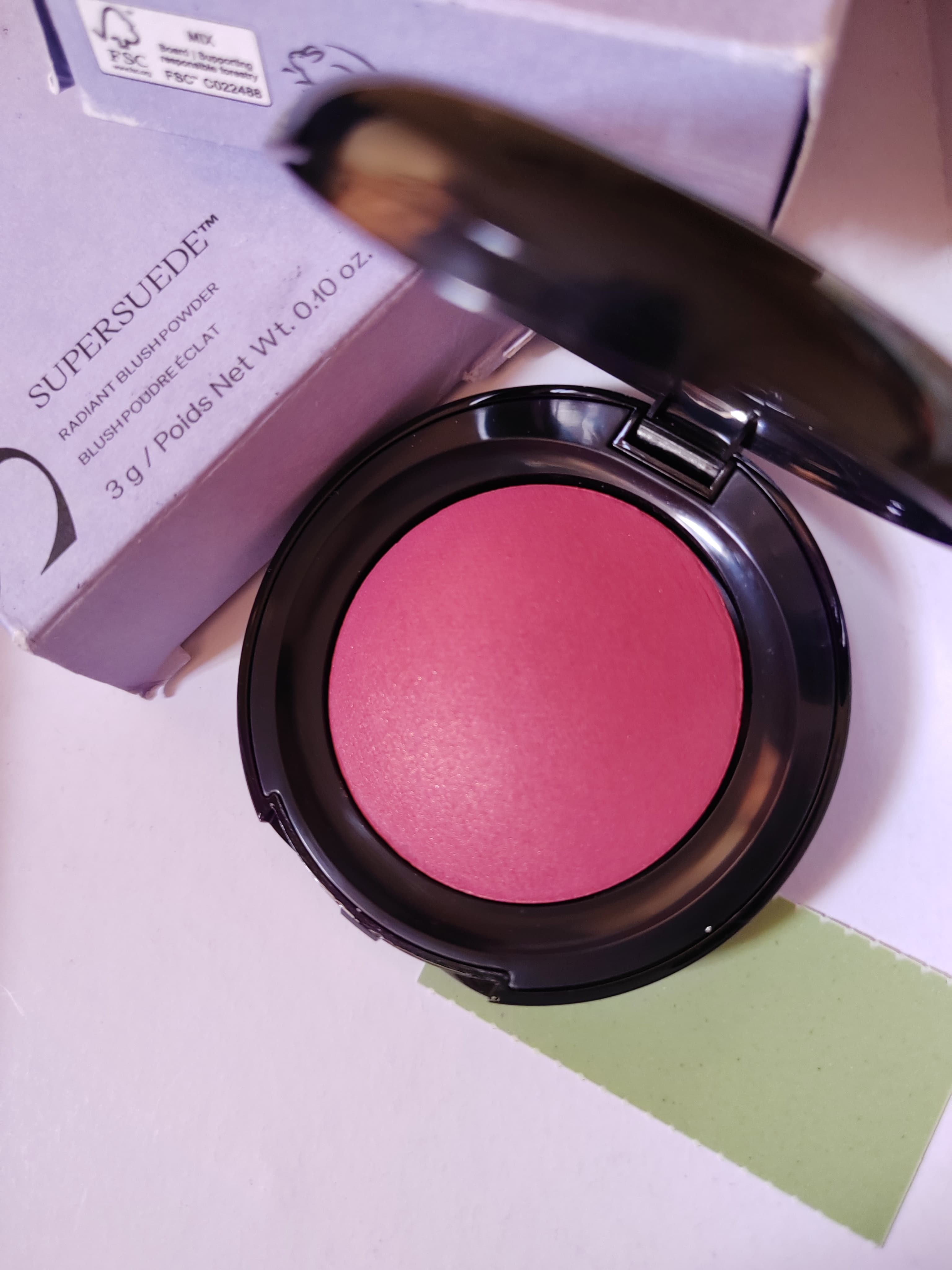 Saie SuperSuede Talc-Free Powder Blush