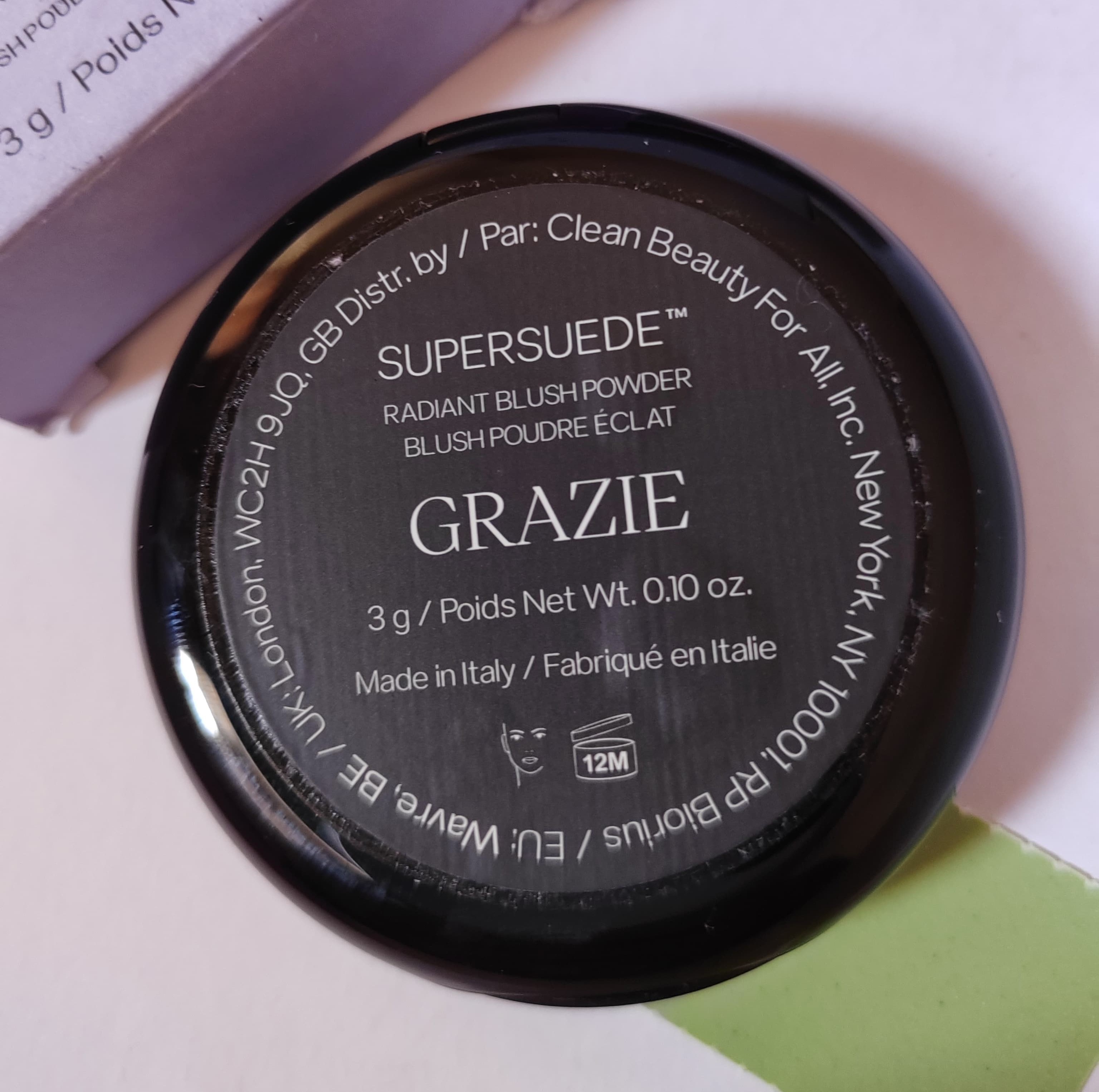 Saie SuperSuede Talc-Free Powder Blush