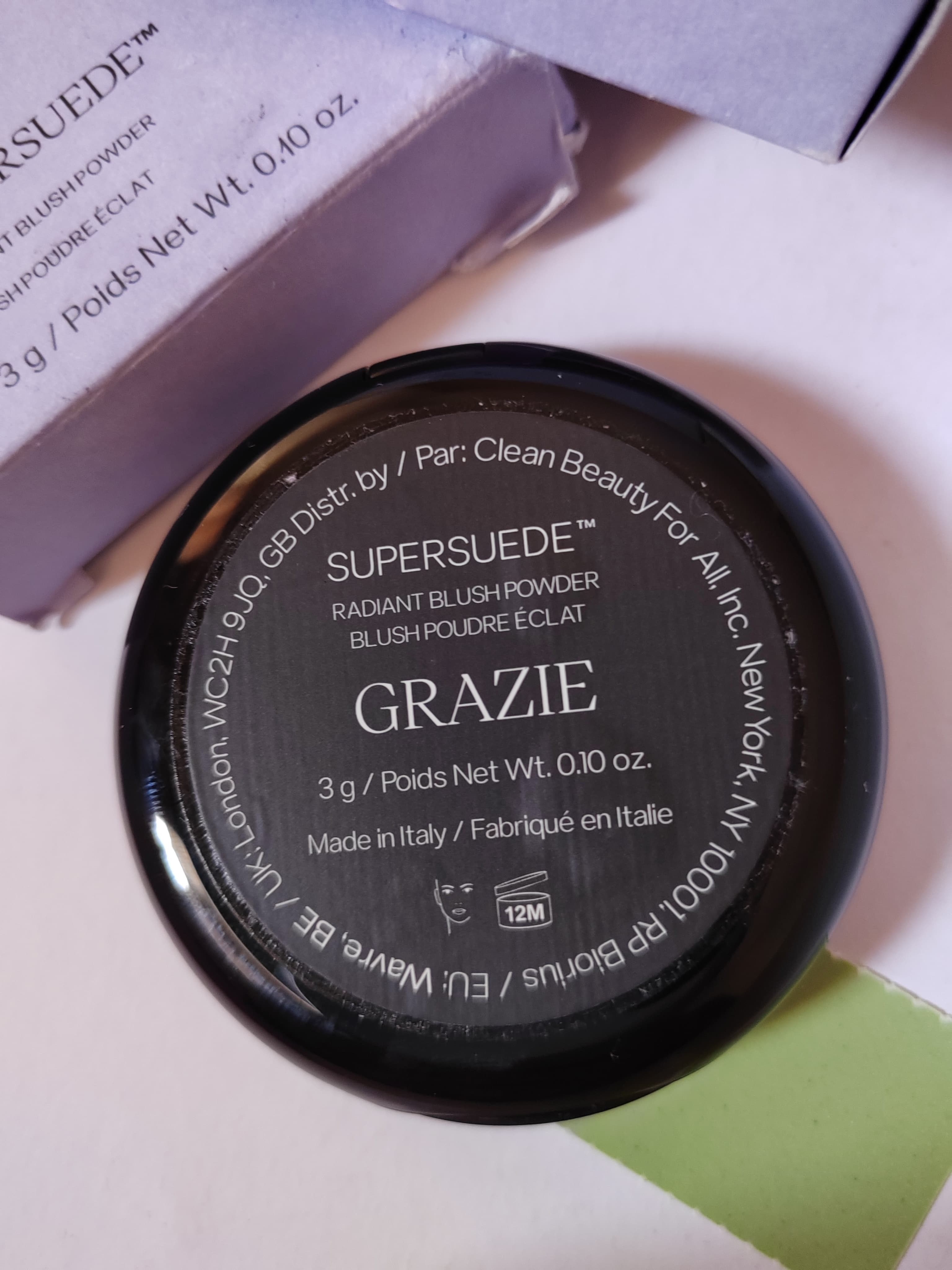 Saie SuperSuede Talc-Free Powder Blush