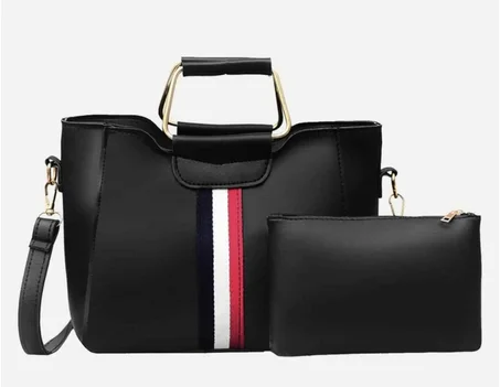 Sac & pochette noirs