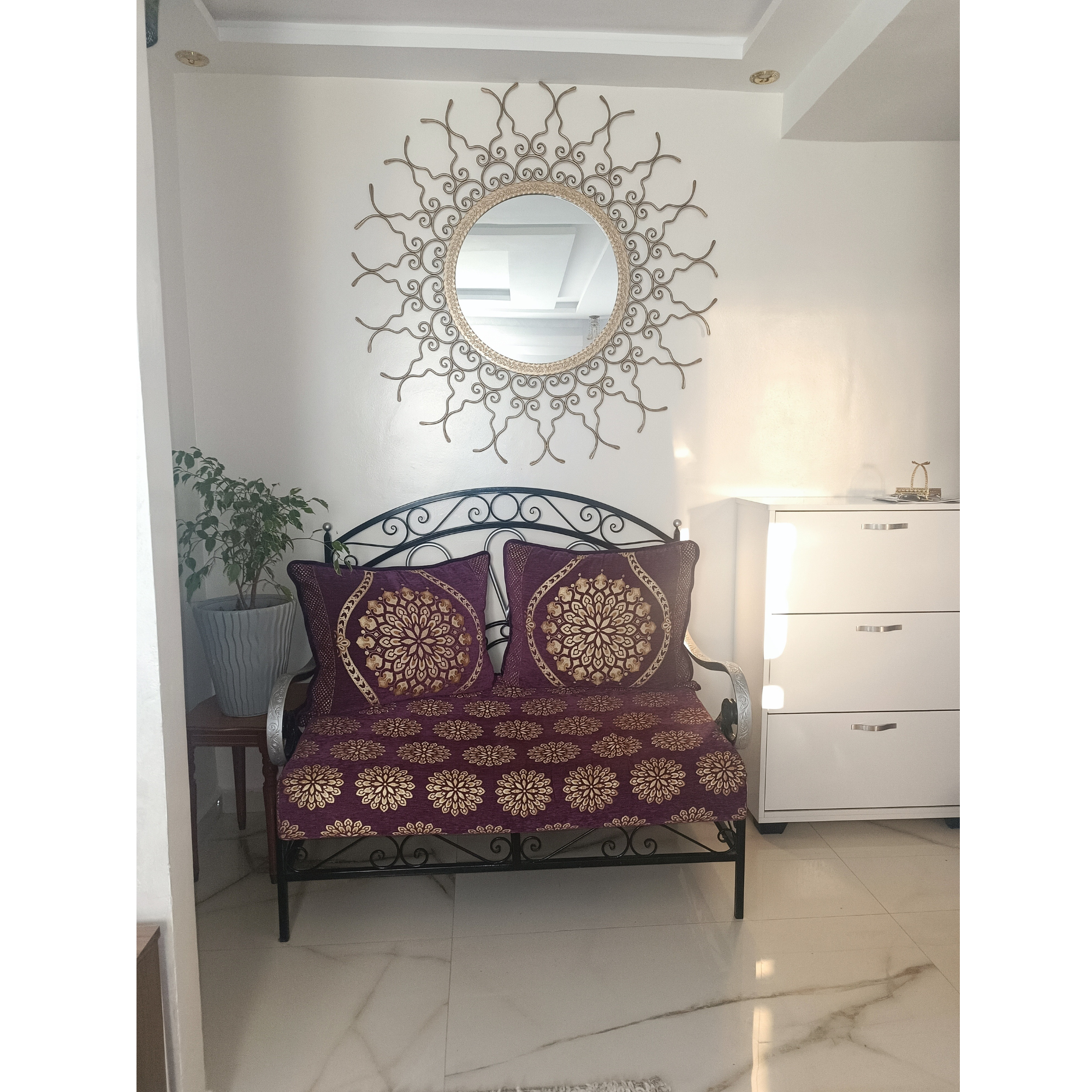 MIROIR CIRCULAIRE 140 CM