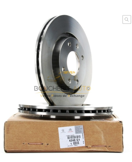 Disque Frein AV 207 307 C3 208 1.6 HDI