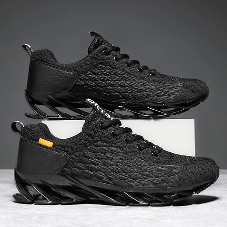 Zapatos para hombres diseñados específicamente para caminar y hacer deporte, proporcionando una comodidad superior y soporte médico para los pies