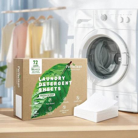 Paquete de Tiras de Detergente Ecológico para Ropa