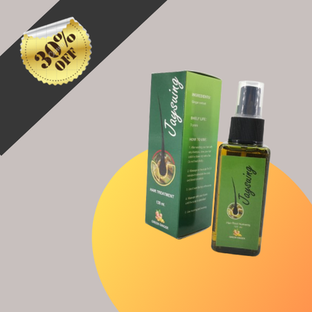 بخاخ معالجة الشعر بالزنجبيل الأخضر لنمو الشعر  Ginger Hair Growth Nourishing Spray