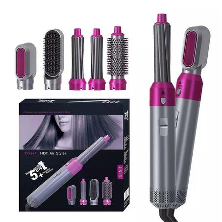 مشط الحراري متعدد الإستعمال 5 في 1 لجميع انواع تصفيفات الشعر (الشحن مجاني 100%)