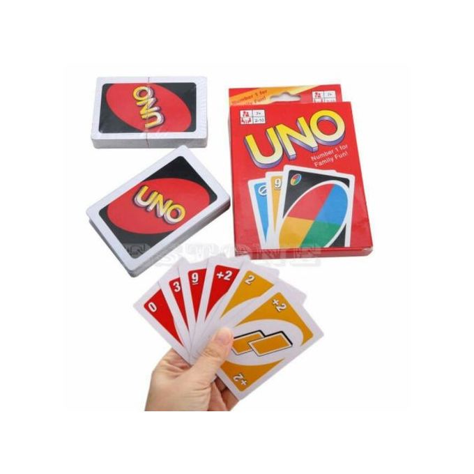 108 Cartes Uno jeu de carte 
