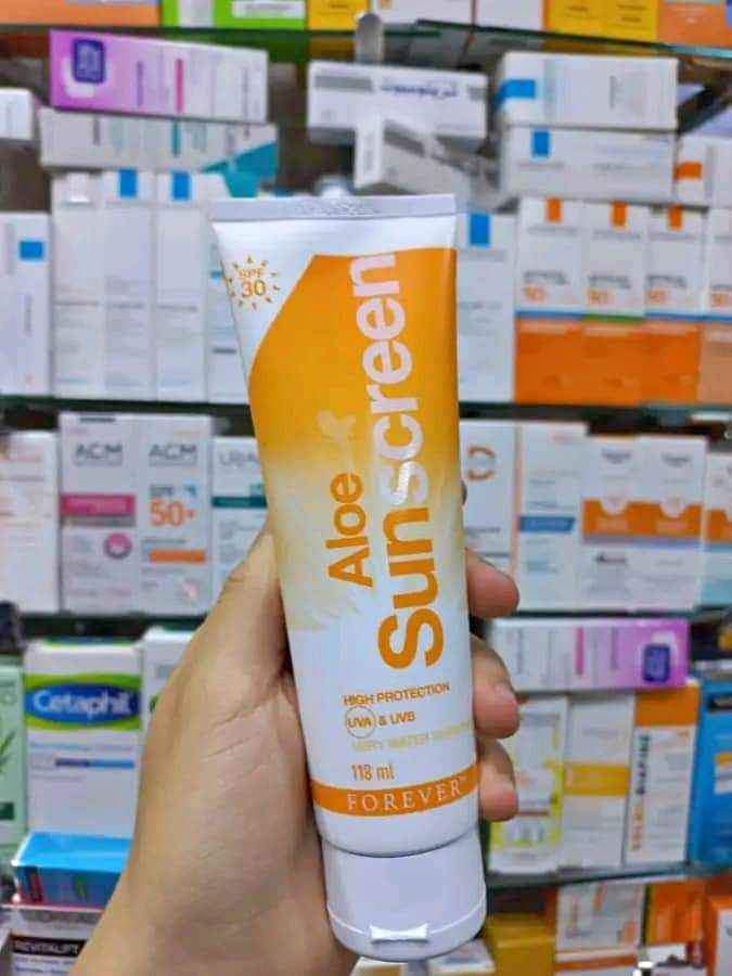 Aloe Sunscreen - واقي الشمس