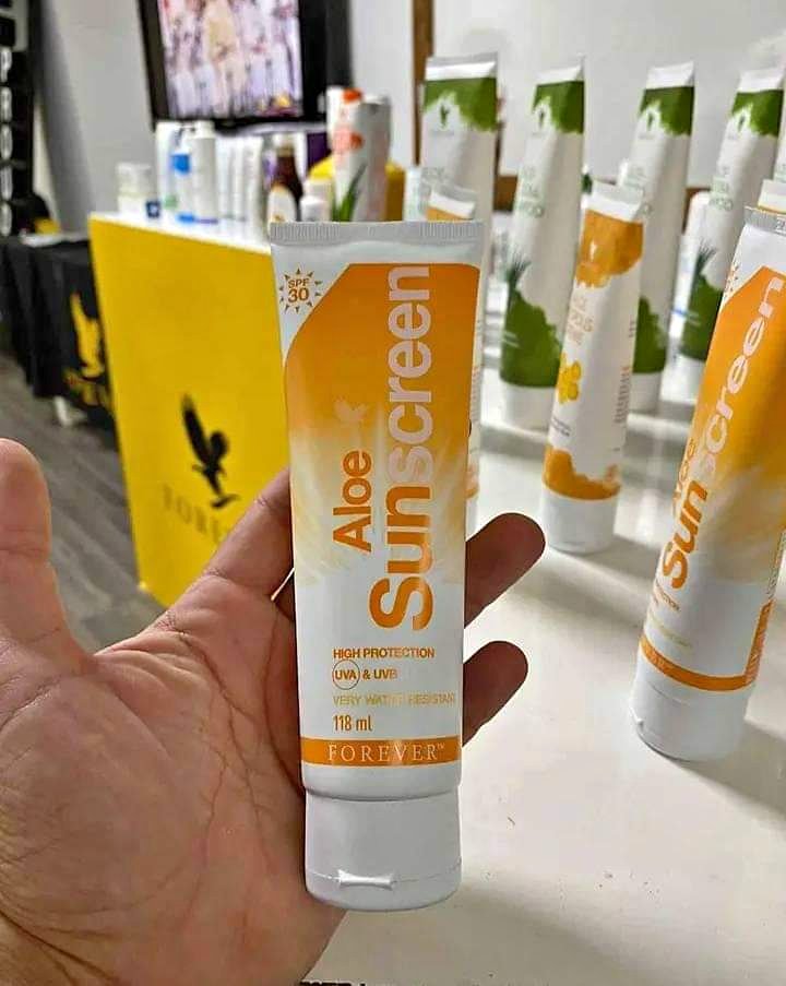 Aloe Sunscreen - واقي الشمس