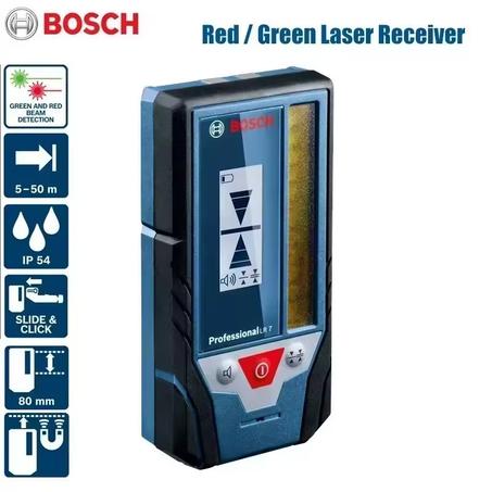 جهاز استقبال ليزر BOSCH LR 7 للمحترفين – دقة عالية حتى 50 متر