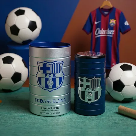 عطر FC Barcelona Metal للرجال – Eau de Toilette 100 مل