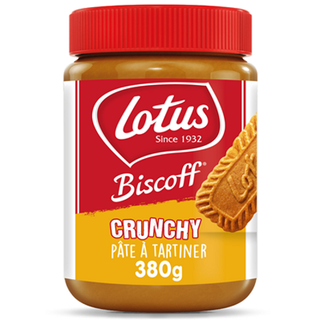 Lotus Pâte À Tartiner Biscoff Crunchy 380g