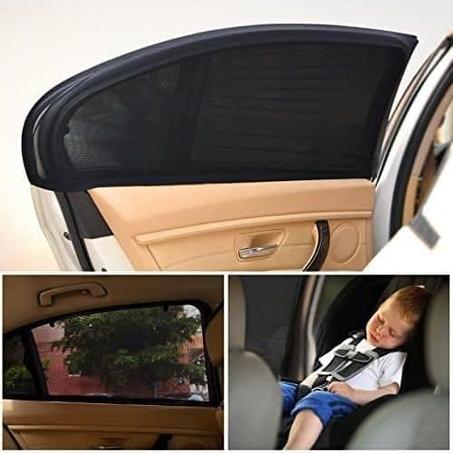 Nueva cortina para coche de Lycra 3x1 que te protege de la lluvia, el polvo, la arena y los insectos. 2 cortinas solo para las puertas delanteras.