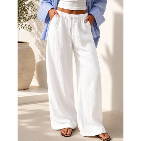 pantalon en lin