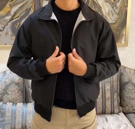 jacket double face simple