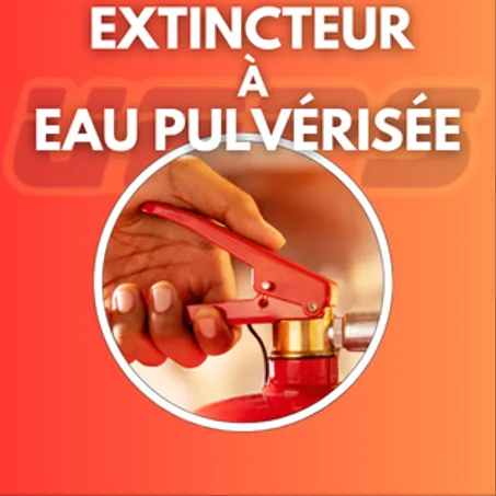 Extincteur à Eau Pulvérisée