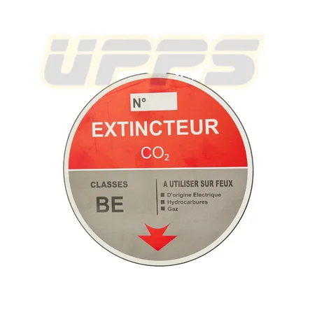 Plaque Siganlétique CO2