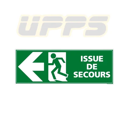 PLAQUE SIGNALÉTIQUE ISSUE DE SECOURS