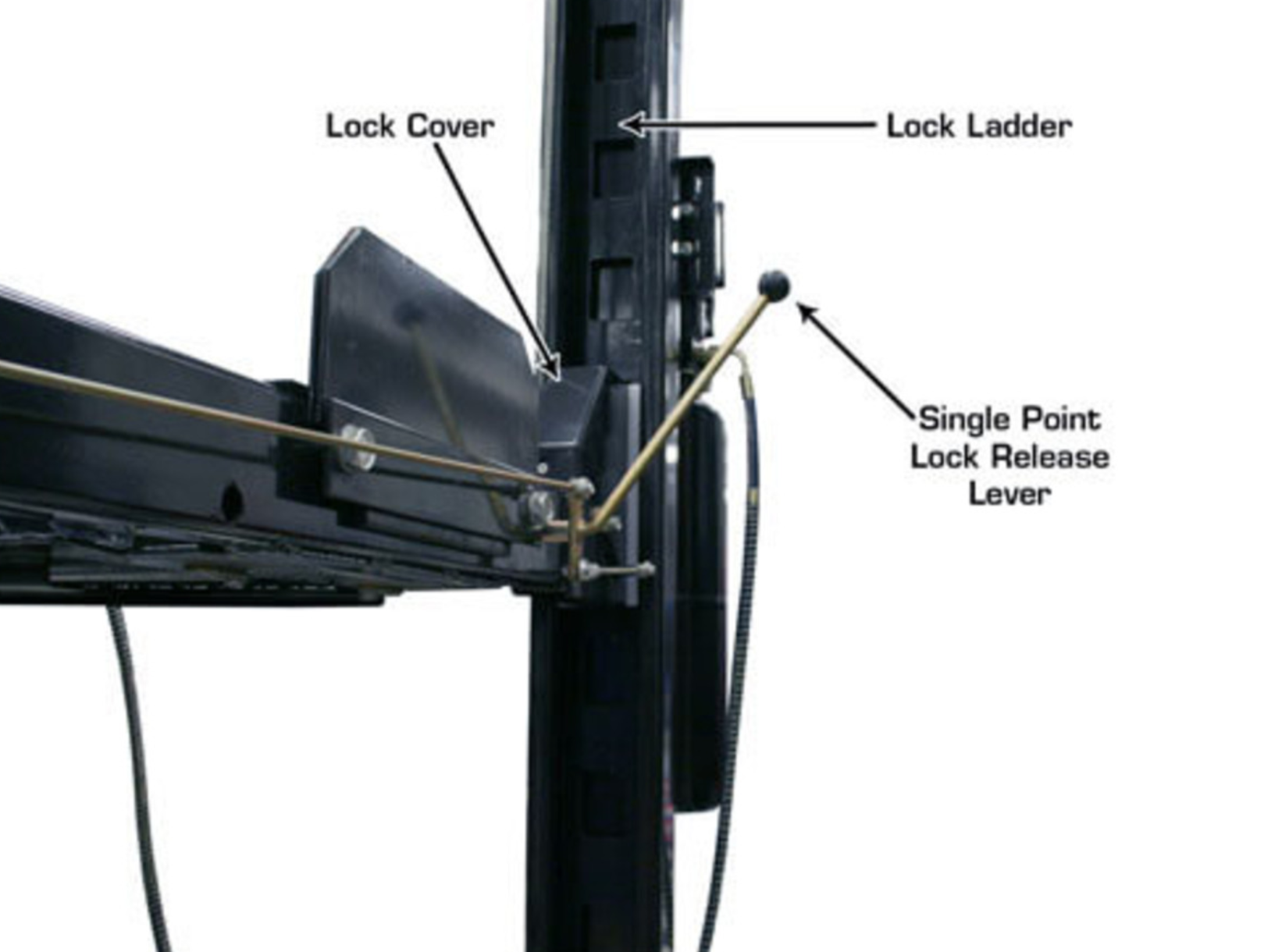 Generic Atlas Garage Pro 8000 EXT Extra Tall 4 Post Garage Car Lift Vehicle Hoist 8000lb Capacity