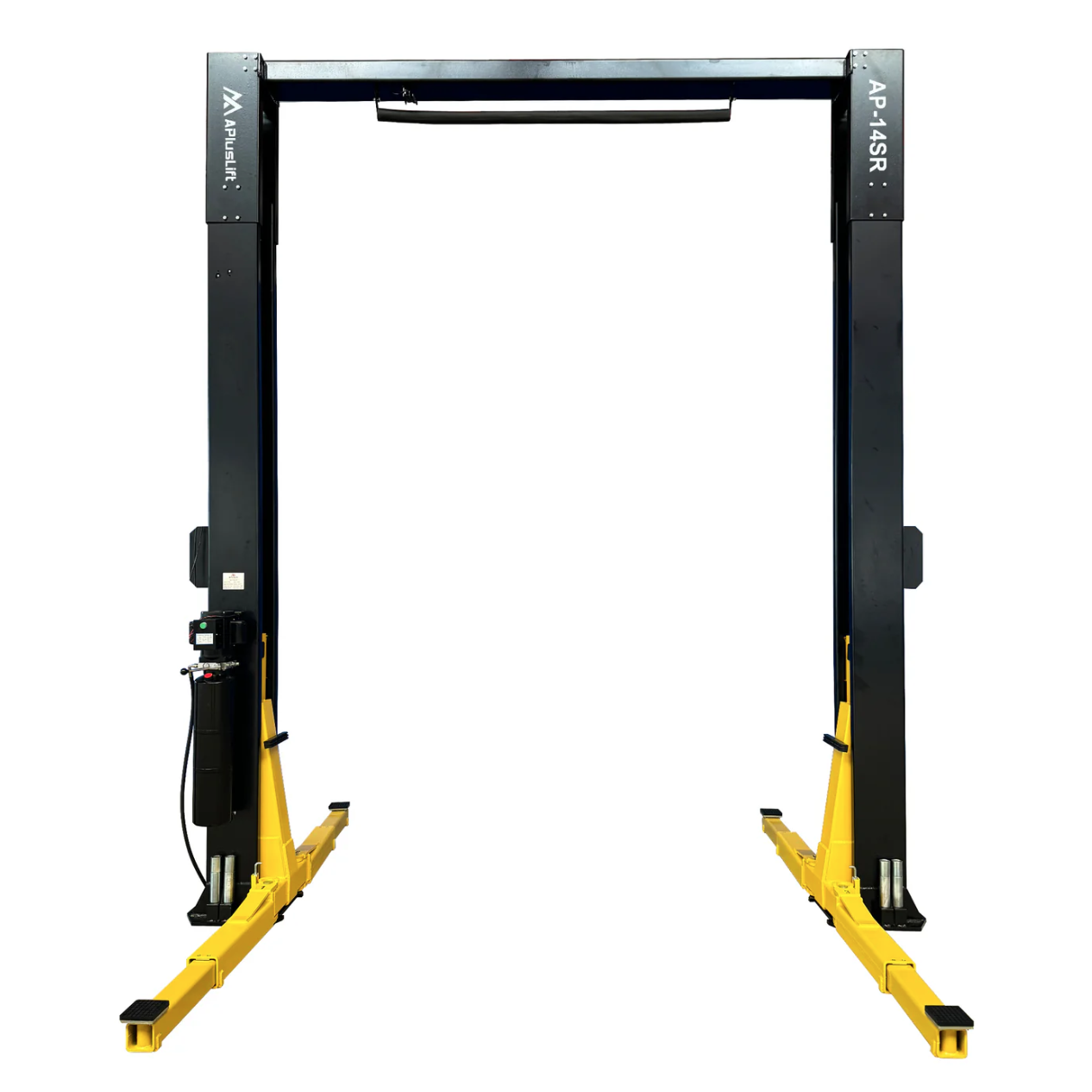 APlusLift 14,000LB 2-Post Overhead Single Release Direct Drive Car Lift with 3 Year Warranty - AP-14SR