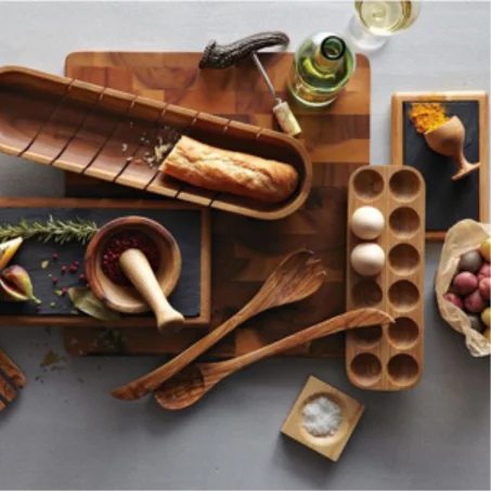 Ustensiles de cuisine en bois d'olivier