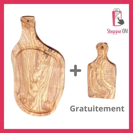 Planche à découper en bois olivier