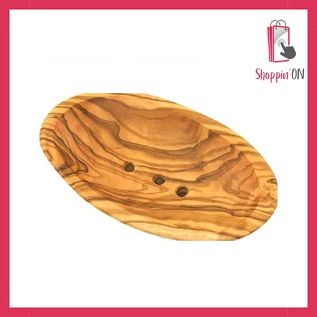 Porte-savon en bois d'Olivier