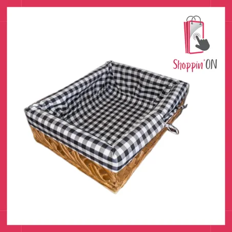 Corbeille à pain rectangulaire