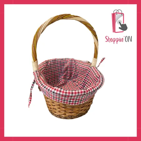 Panier de marché ovale osier