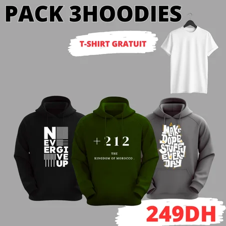 PACK PROMO HOODIES